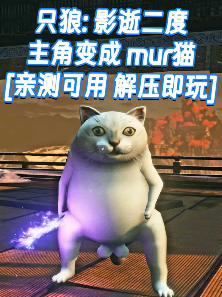 只狼：影逝二度 MOD整合版 [主角变成 mur猫] 简体中文 免安装 绿色版 [亲测可用 解压即玩]【12.9GB】_单机乐_GTAMOD整合版_游戏网