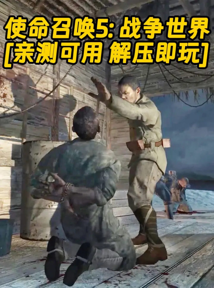 使命召唤5：战争世界 繁体中文 免安装 绿色版 [亲测可用 解压即玩]【5.91GB】_单机乐_GTAMOD整合版_游戏网