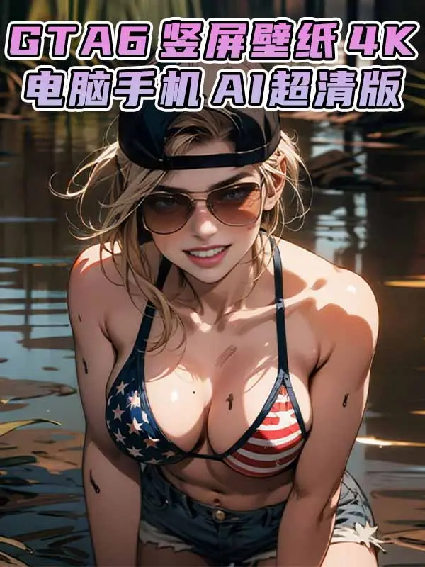 GTA6壁纸 14张图片 [电脑手机] 男主女主 [竖屏推荐 AI超清版] 4K【77.4MB】_单机乐_GTAMOD整合版_游戏网