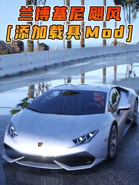 GTA5模组 2014款 兰博基尼 Huracan [添加载具] MOD_单机乐_GTAMOD整合版_游戏网